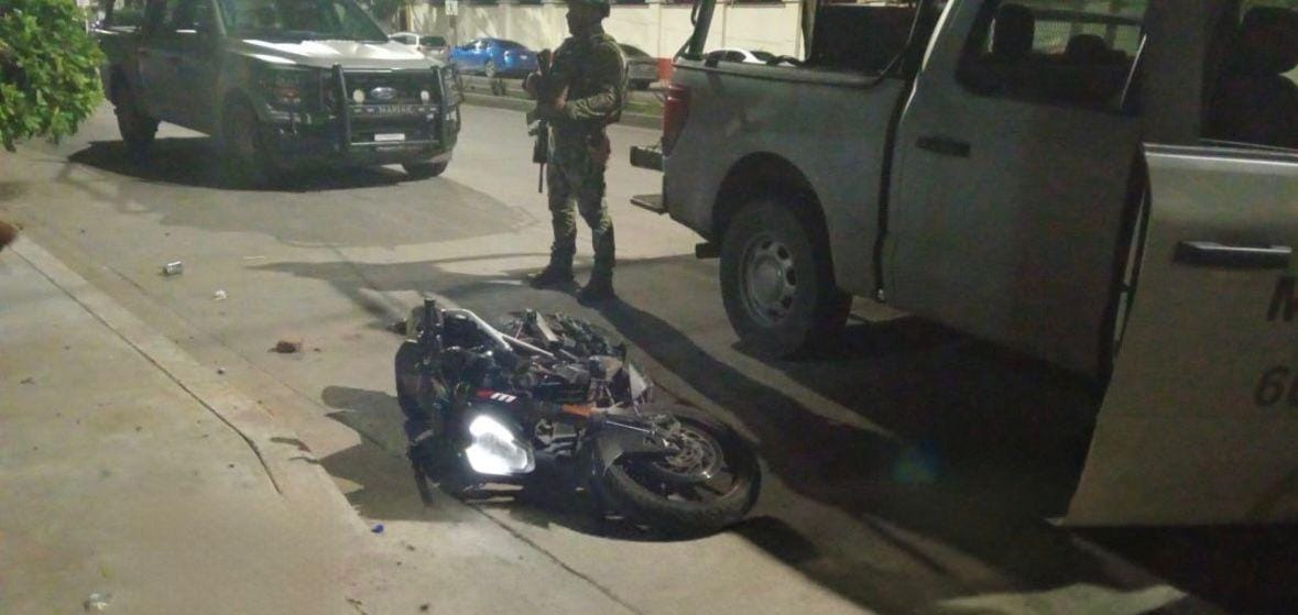 moto recuperada con reporte de robo en mazatlan