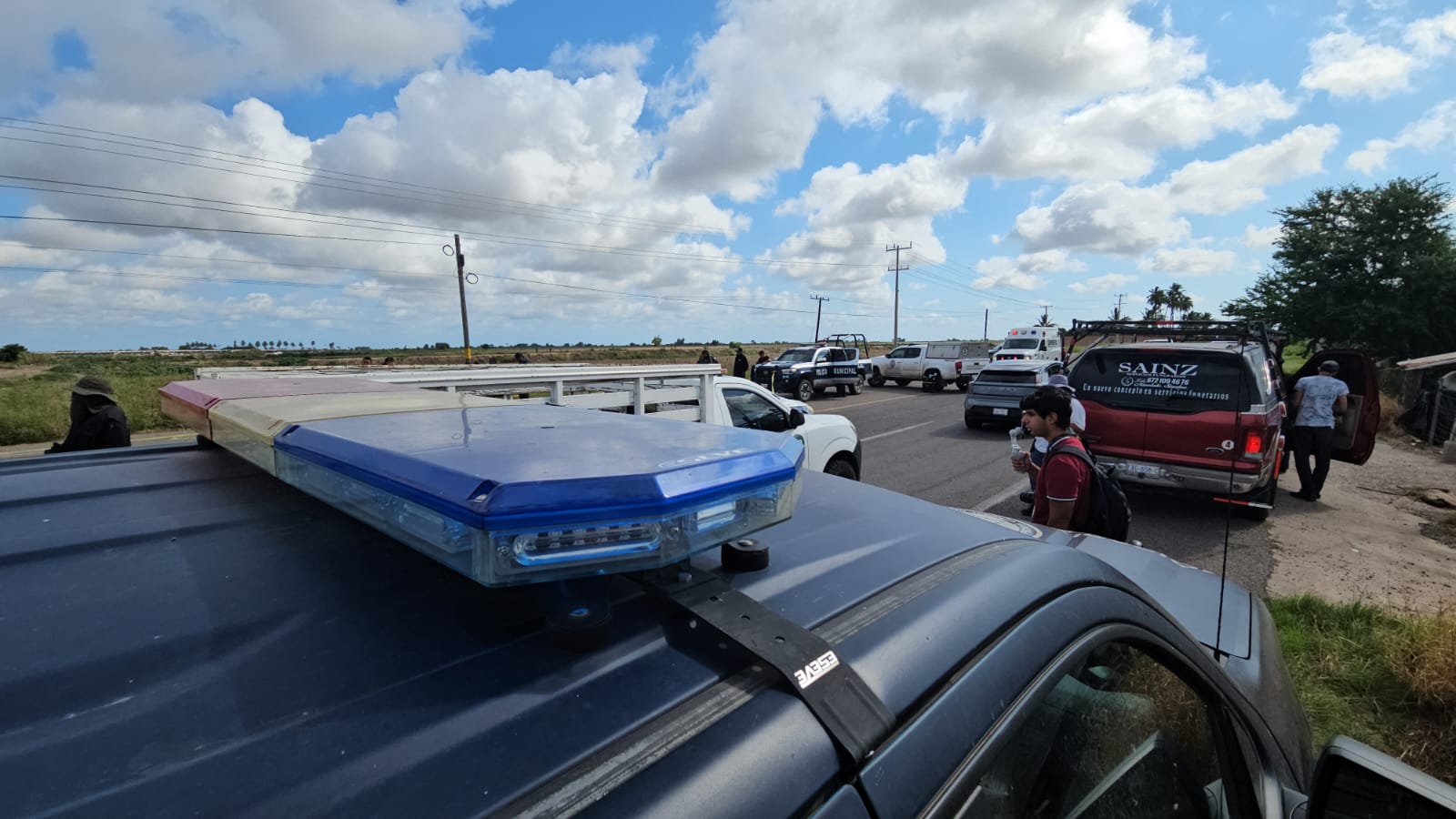 Un motociclista perdió la vida acribillado en la carretera Navolato-Altata
