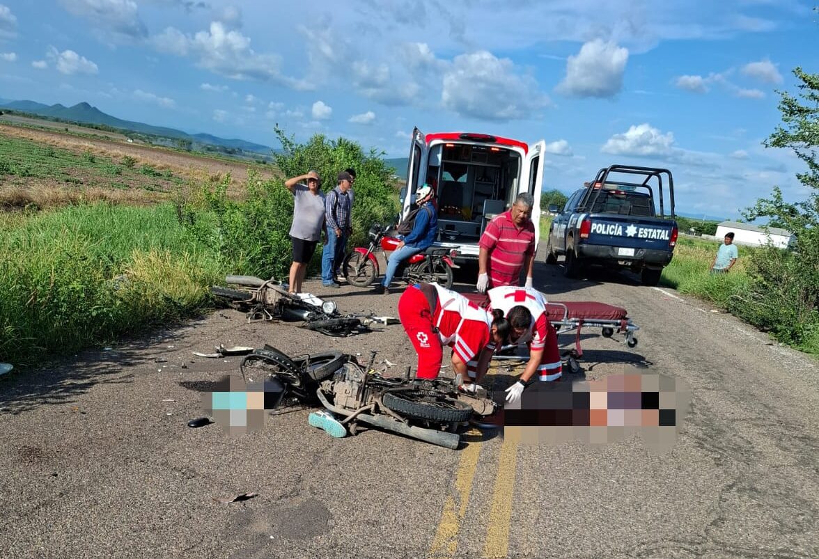 Mueren dos jóvenes en accidente en Mocorito