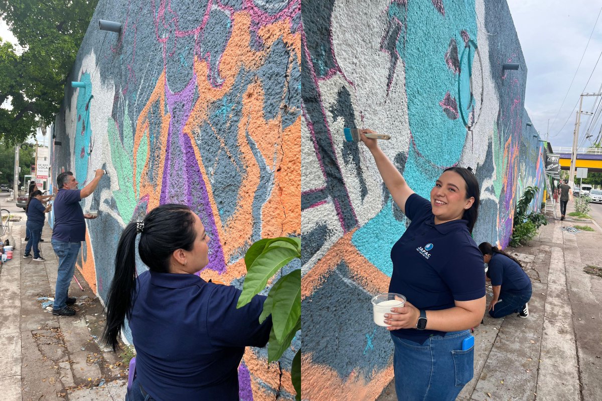 mural “Cada Gota Cuenta”