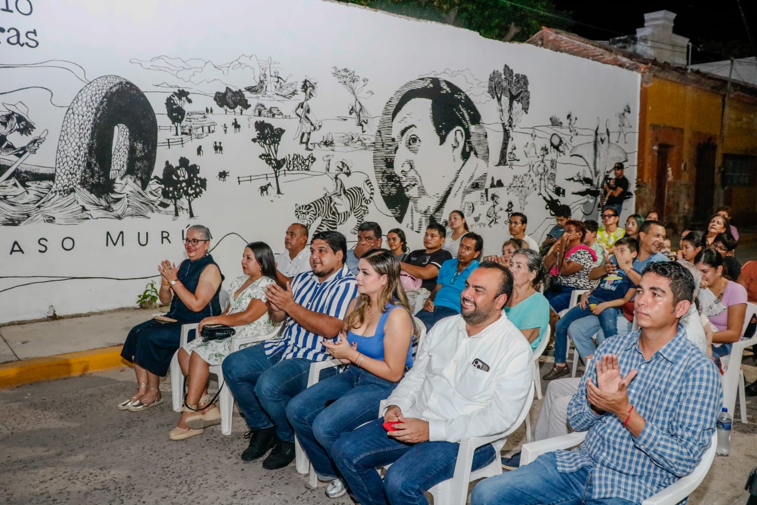 Mural de Dámaso Murúa en Escuinapa