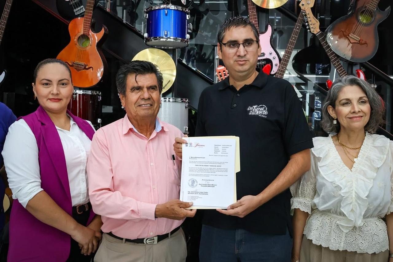 Marcos Montoya, director del Museo de Los Tigres del Norte