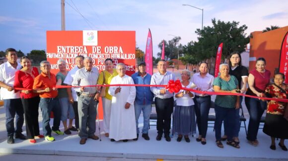 Supervisión constante, transparencia y beneficio social marcan el inicio de nuevas obras en Navolato