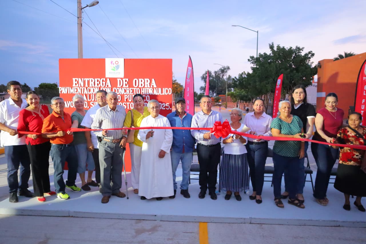 Inicio de nuevas obras en Navolato