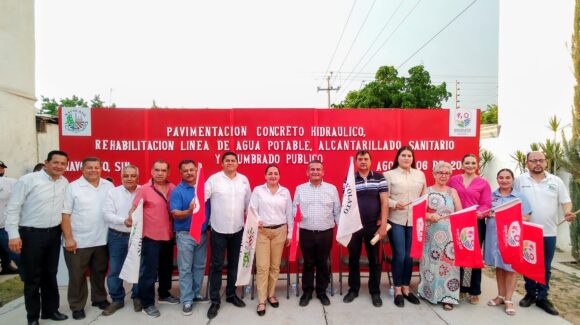 Arranca pavimentación y rehabilitación de calle Belén Torres en colonia El Rincón de Navolato
