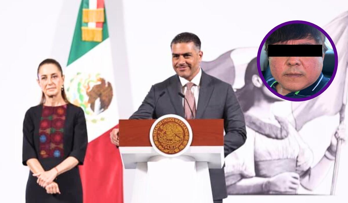 Omar García Harfuch en conferencia 'mañanera'