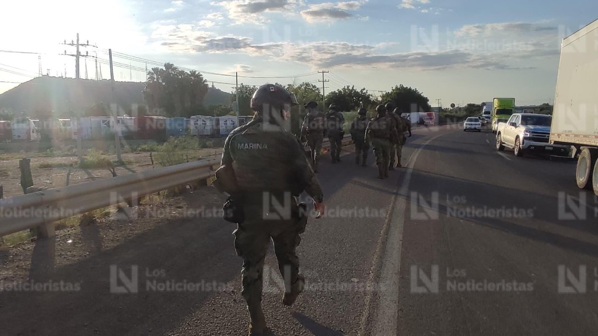Operativo de la SSPC y Semar en Los Mochis