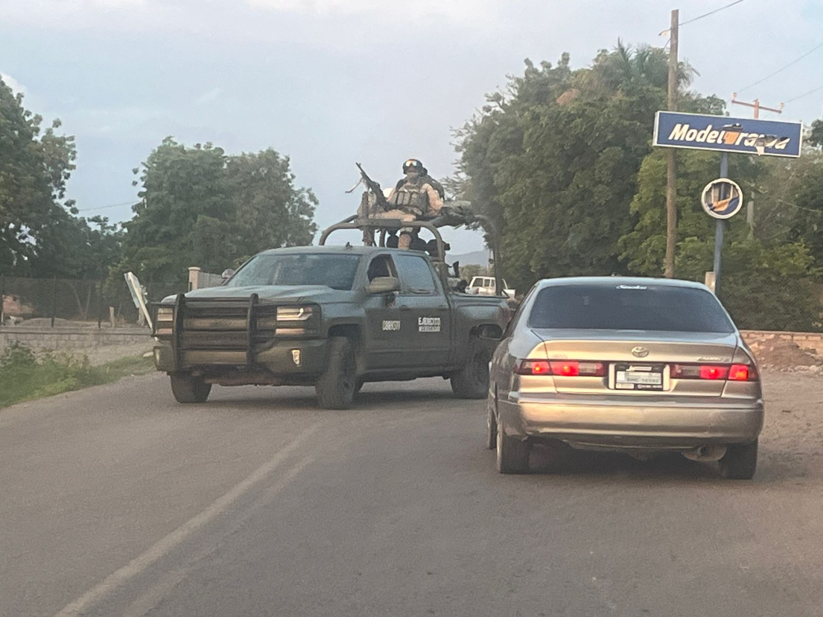 Operativo del Ejército en Guasave