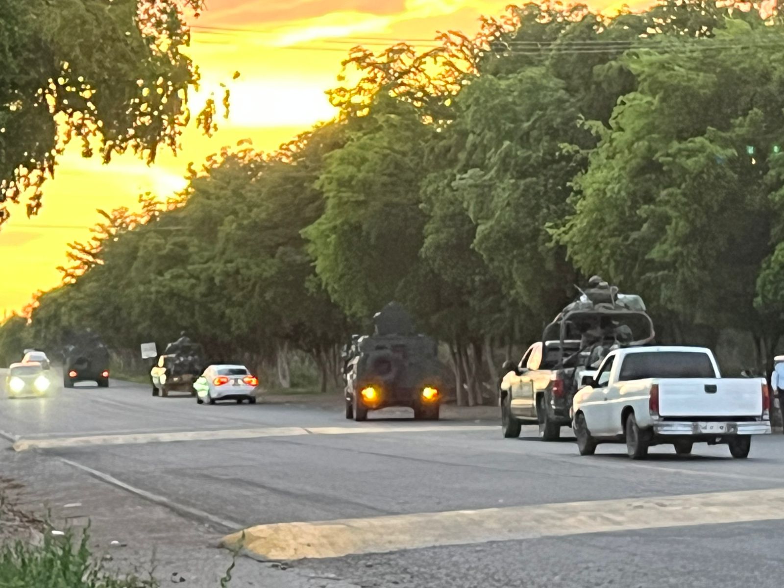 Operativo del Ejército en Guasave