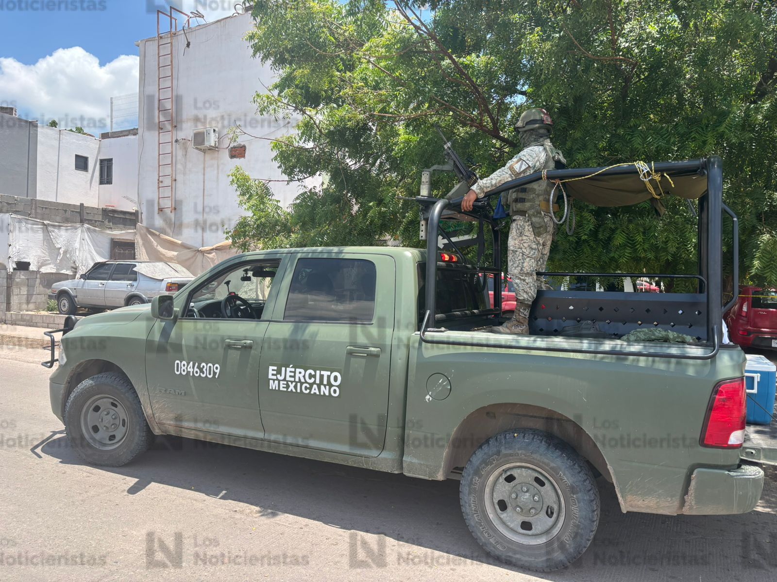 Ejército en operativo en Culiacán