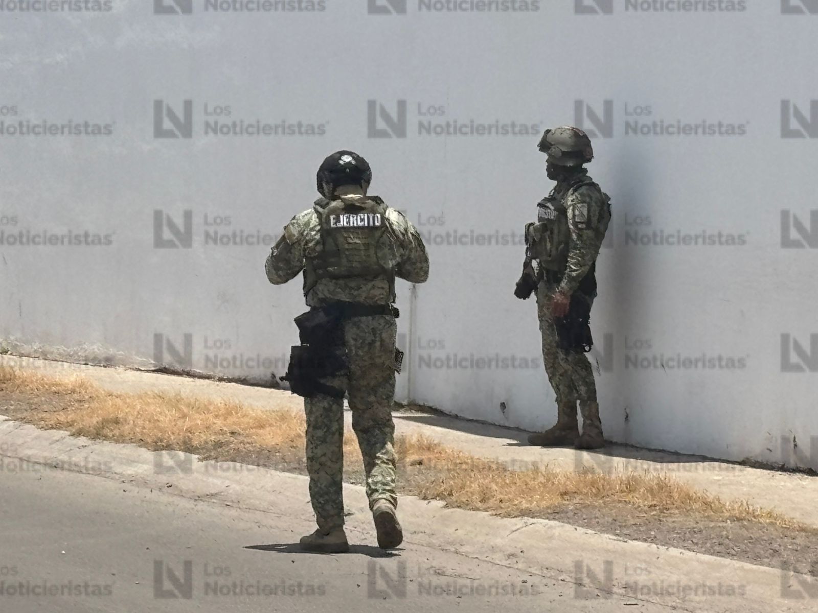 Ejército en operativo en Alturas del Sur de Culiacán