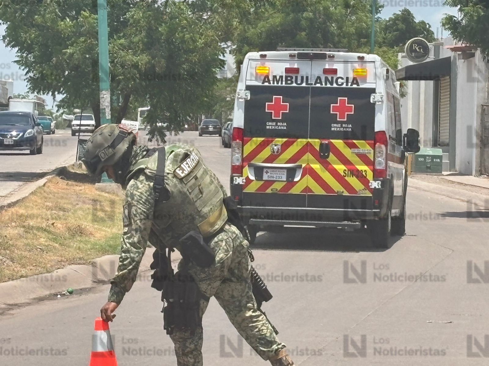 Ejército en operativo en Alturas del Sur de Culiacán