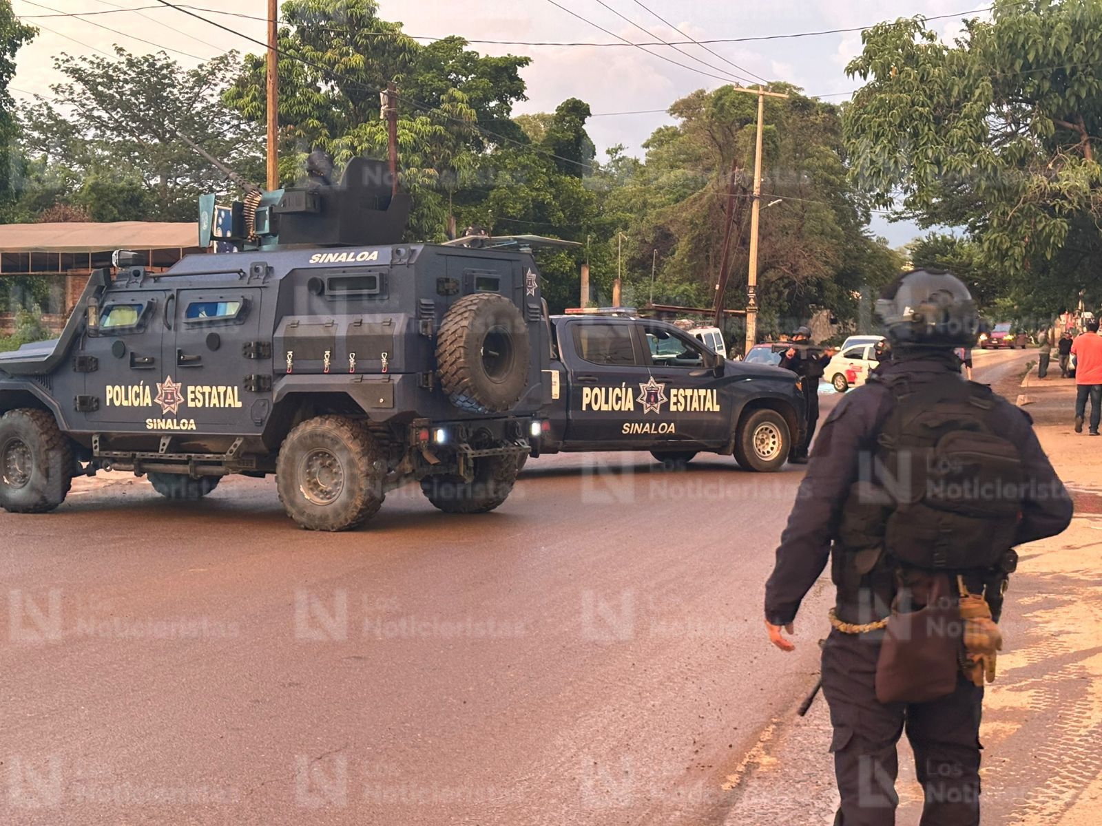 Fuerte operativo militar en sector Loma de Rodiguera al norte de Culiacán