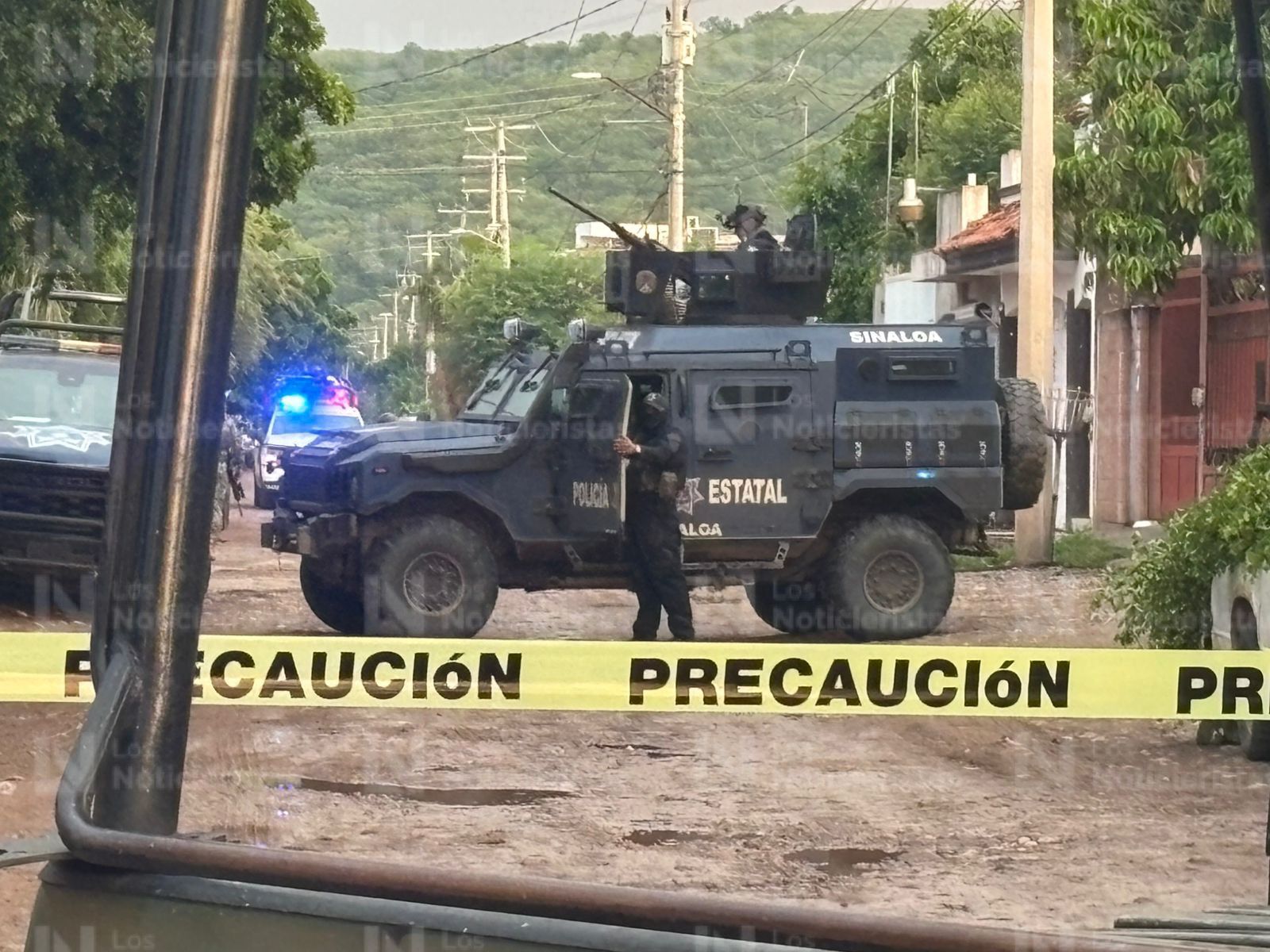 Fuerte operativo militar en sector Loma de Rodiguera al norte de Culiacán