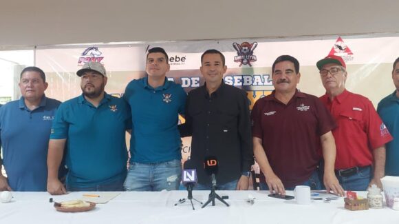 Presentan convocatoria de la Liga Juvenil de Beisbol Aníbal Leyva en Ahome
