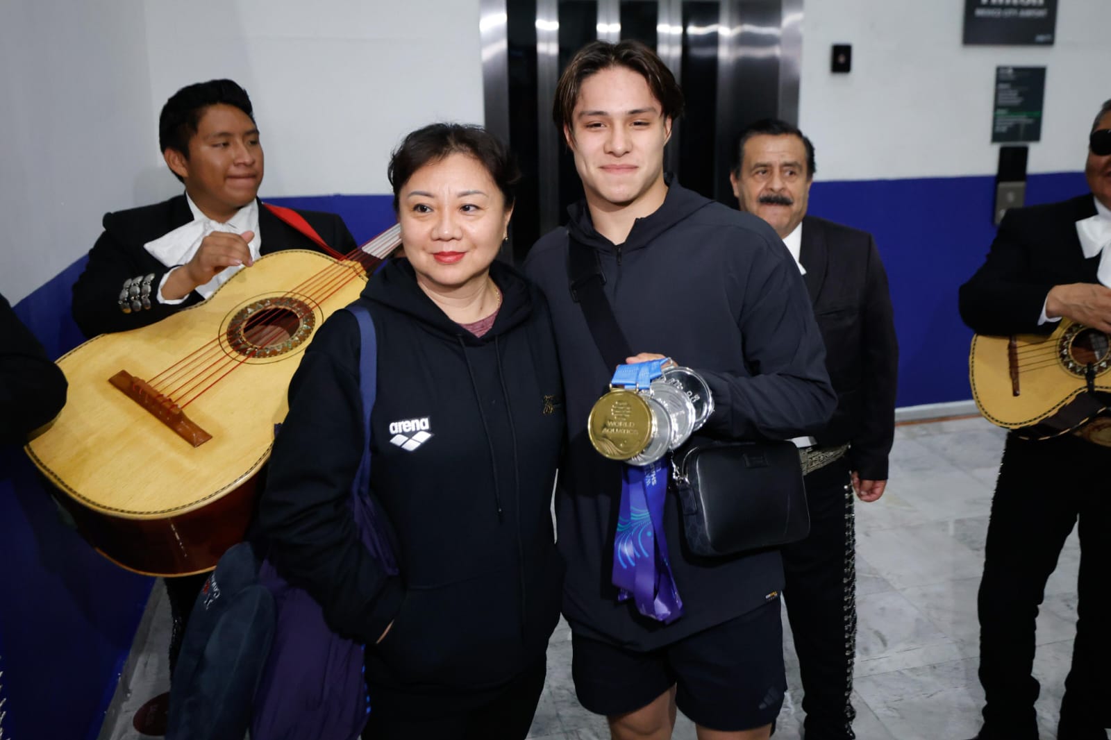 Osmar Olvera y Ma Jin
