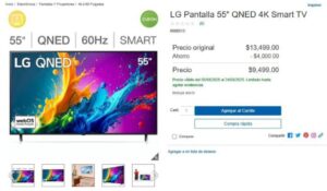 pantalla LG en Costco