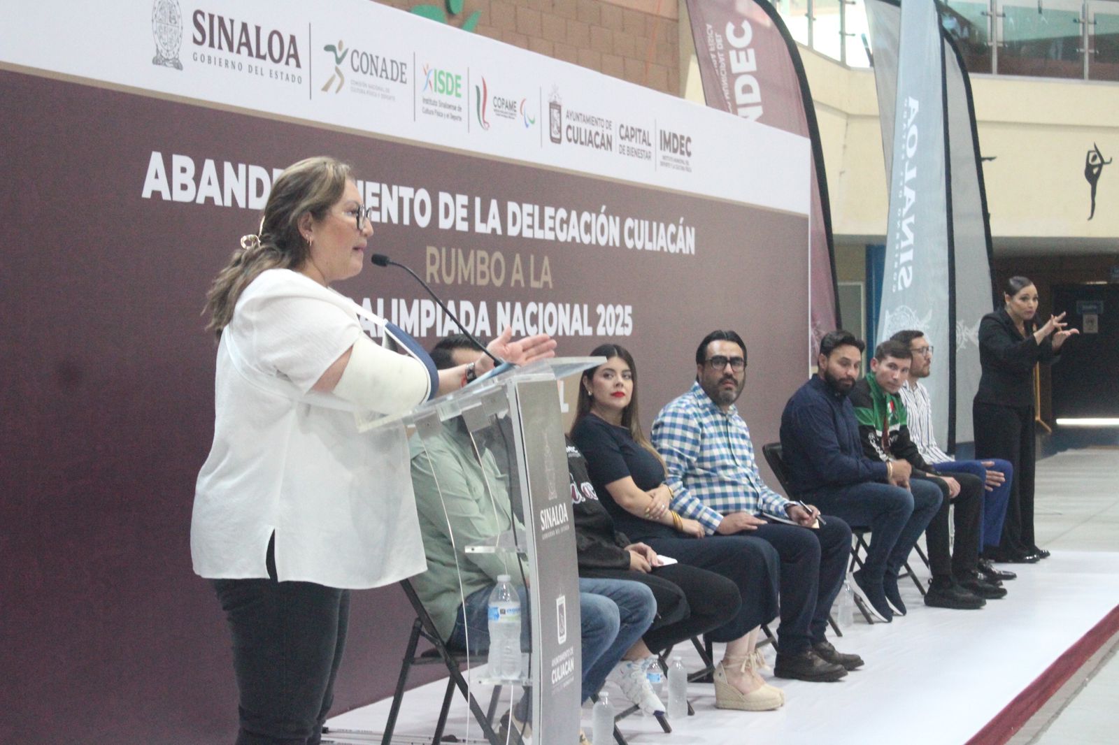 Delegación de Culiacan rumbo a Estatales de Paranacionales Conade 2025