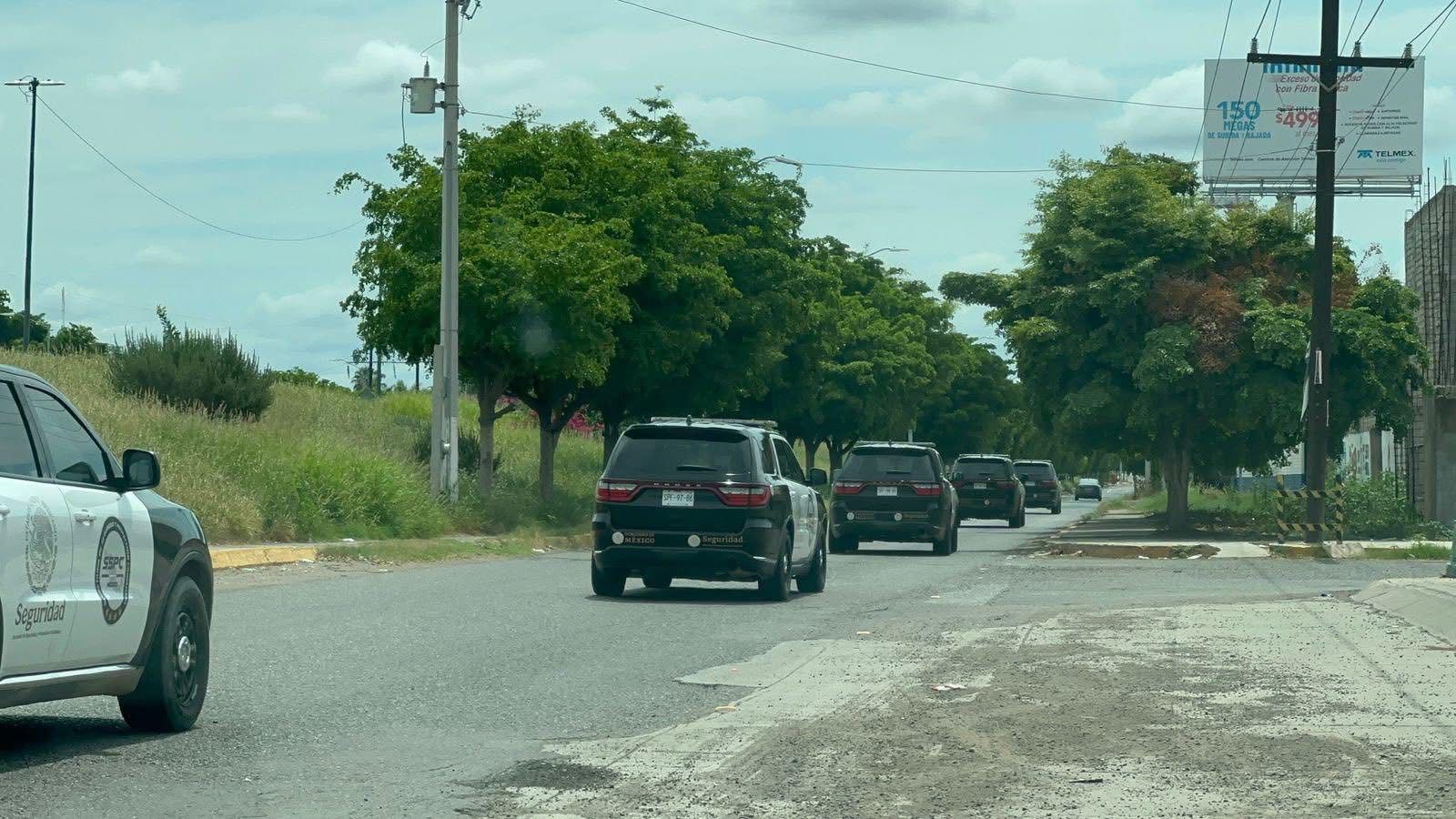 Operativo de elementos de de Harfuch en Guasave