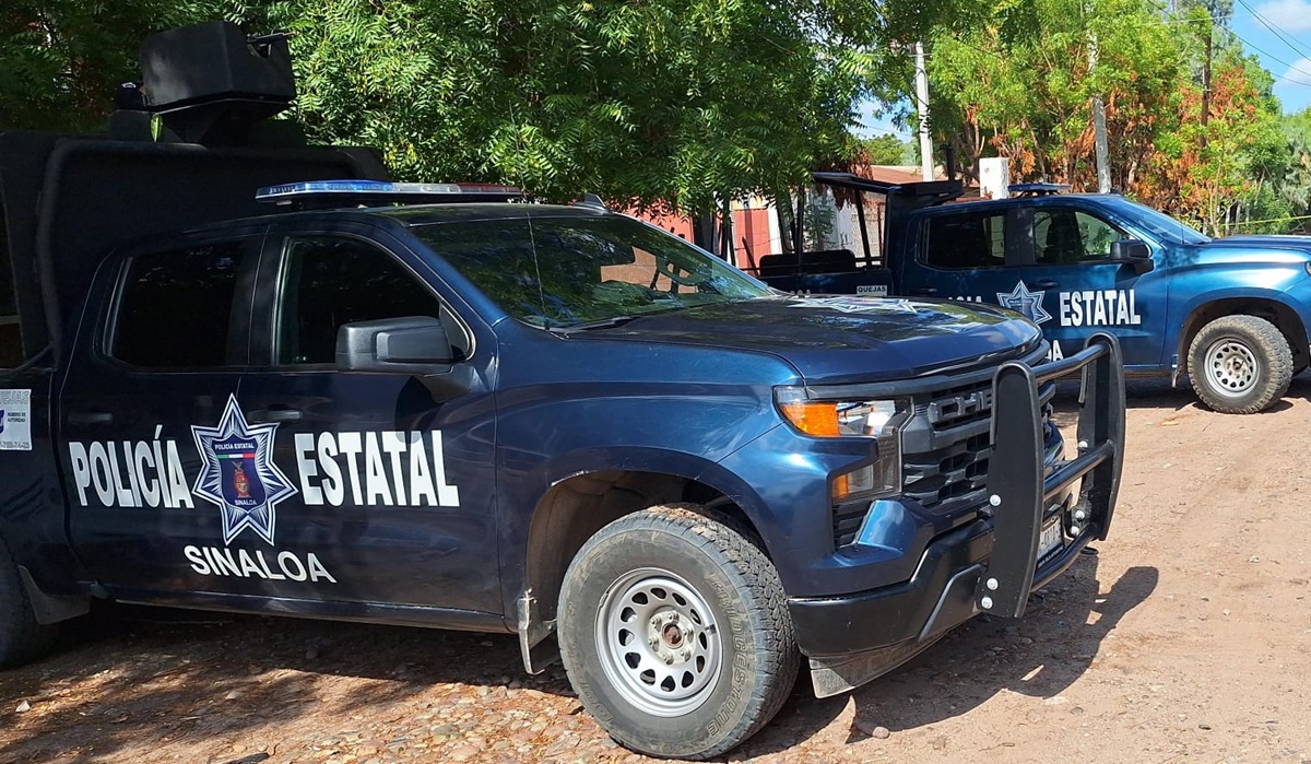 Patrullas de la Policía Estatal de Sinaloa