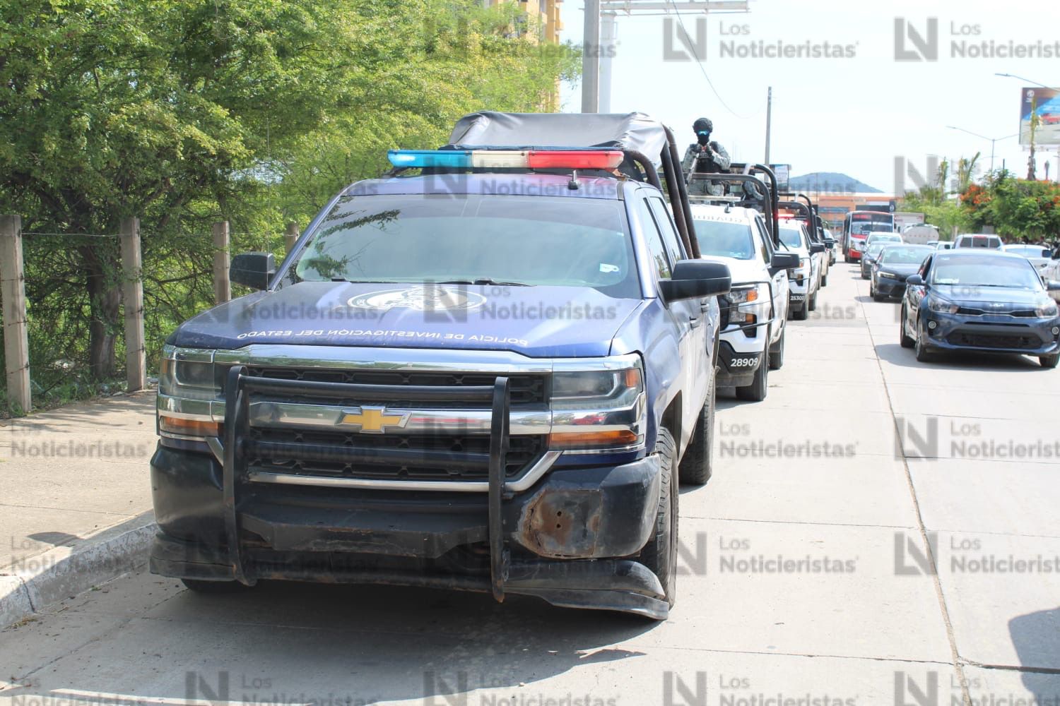 Ambulancia Issste interceptada en Mazatlán