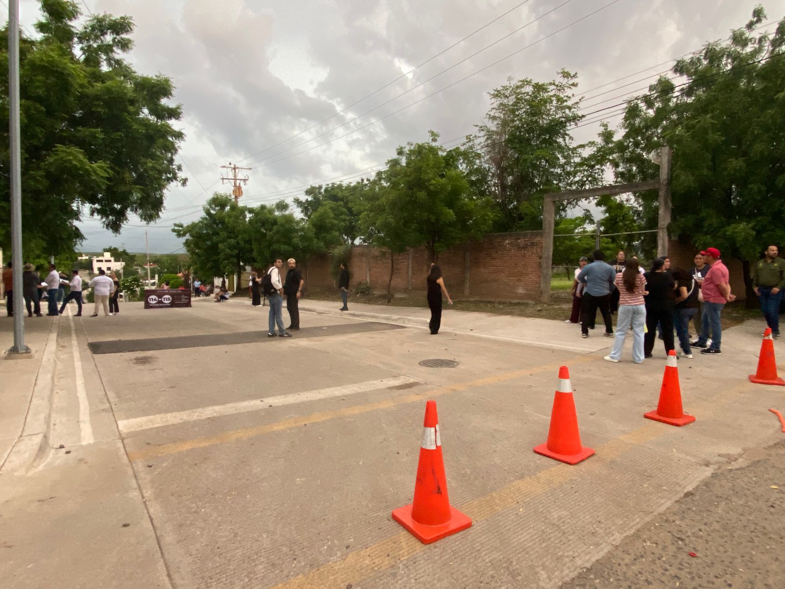 Pavimentaciones en la colonia Buena Vista de Culiacán