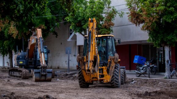En Guasave supervisan tres pavimentos en la ciudad; avanza introducción del drenaje en zona urbana