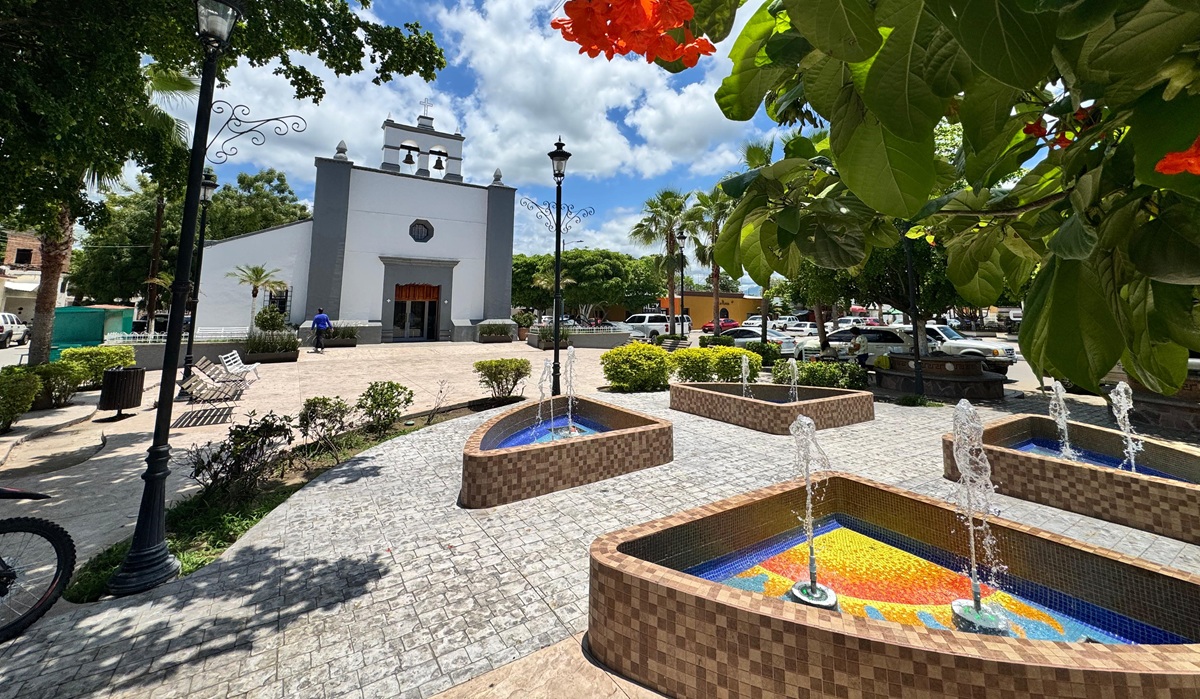 Plazuela en Choix, Sinaloa