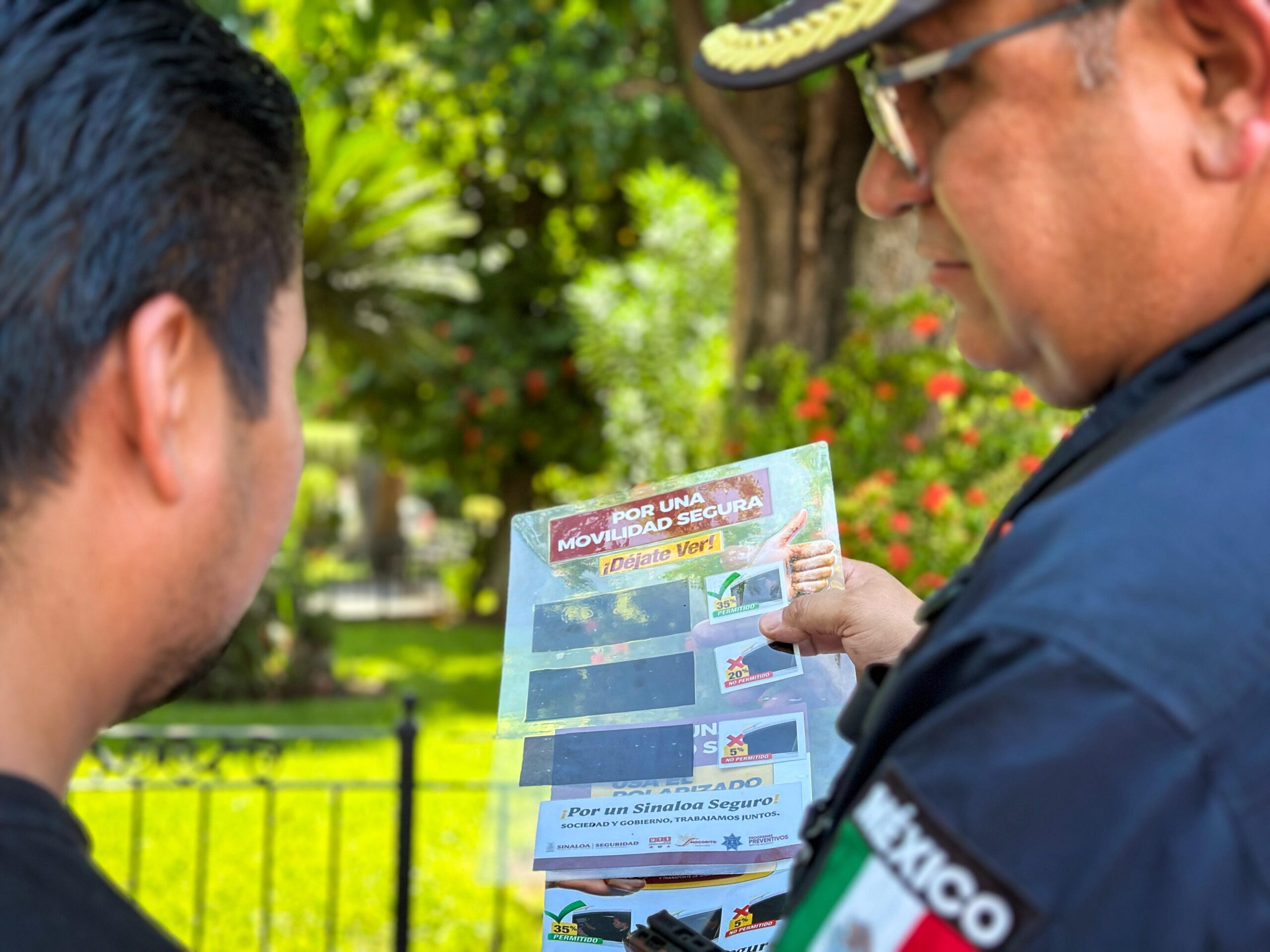 campaña de concientización sobre niveles permitidos de polarizado en vehículos
