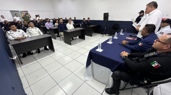 Imparte Unipol “Curso de Formación Continua para Policía Preventivo Municipal en Ahome”