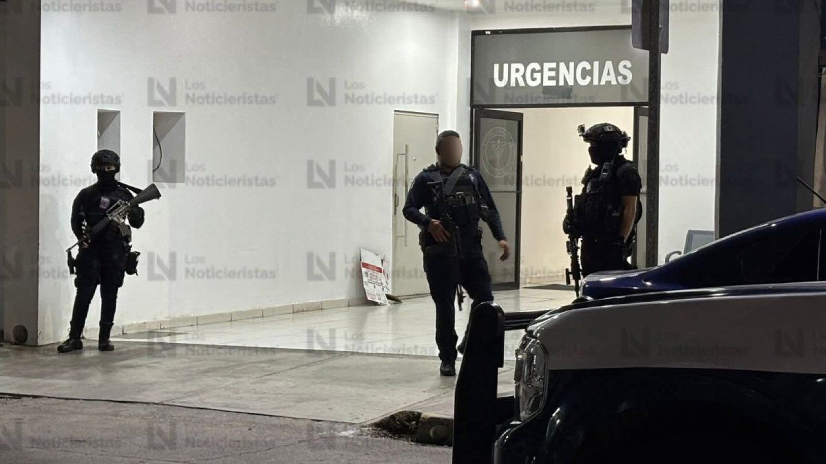 Dejan a un hombre baleado en clínica de Culiacán
