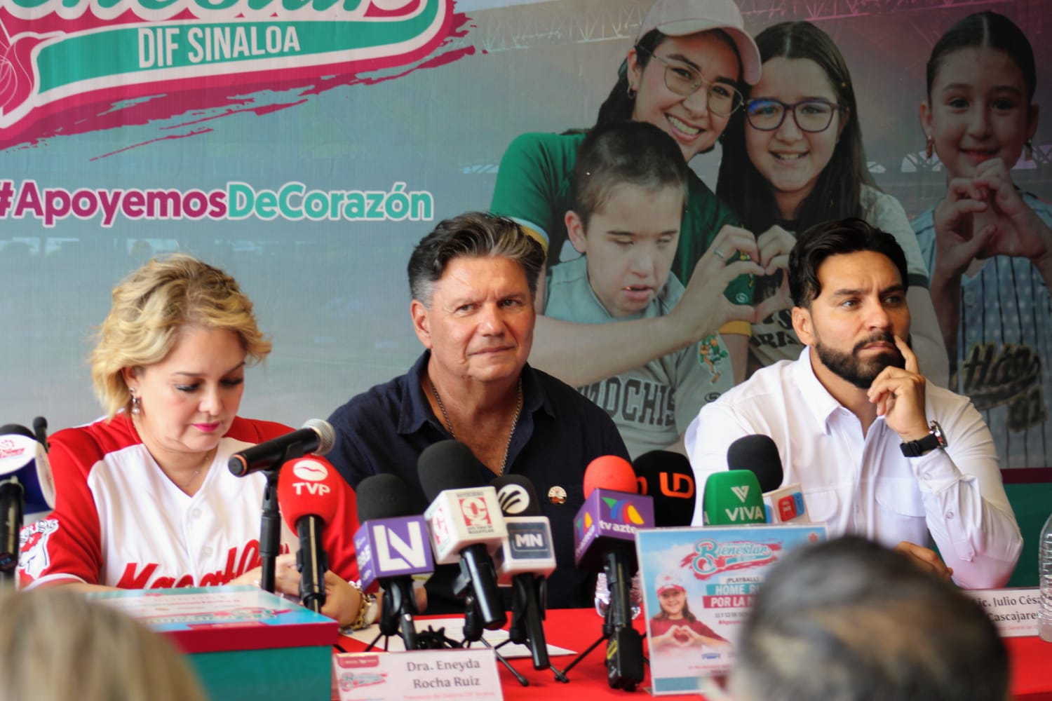 presentacion del cuadrangular por parte de las autoridades