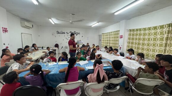 En Mazatlán, lanzan el programa ‘Aprendiendo de la mar’ para niñas y niños de los Cecobis
