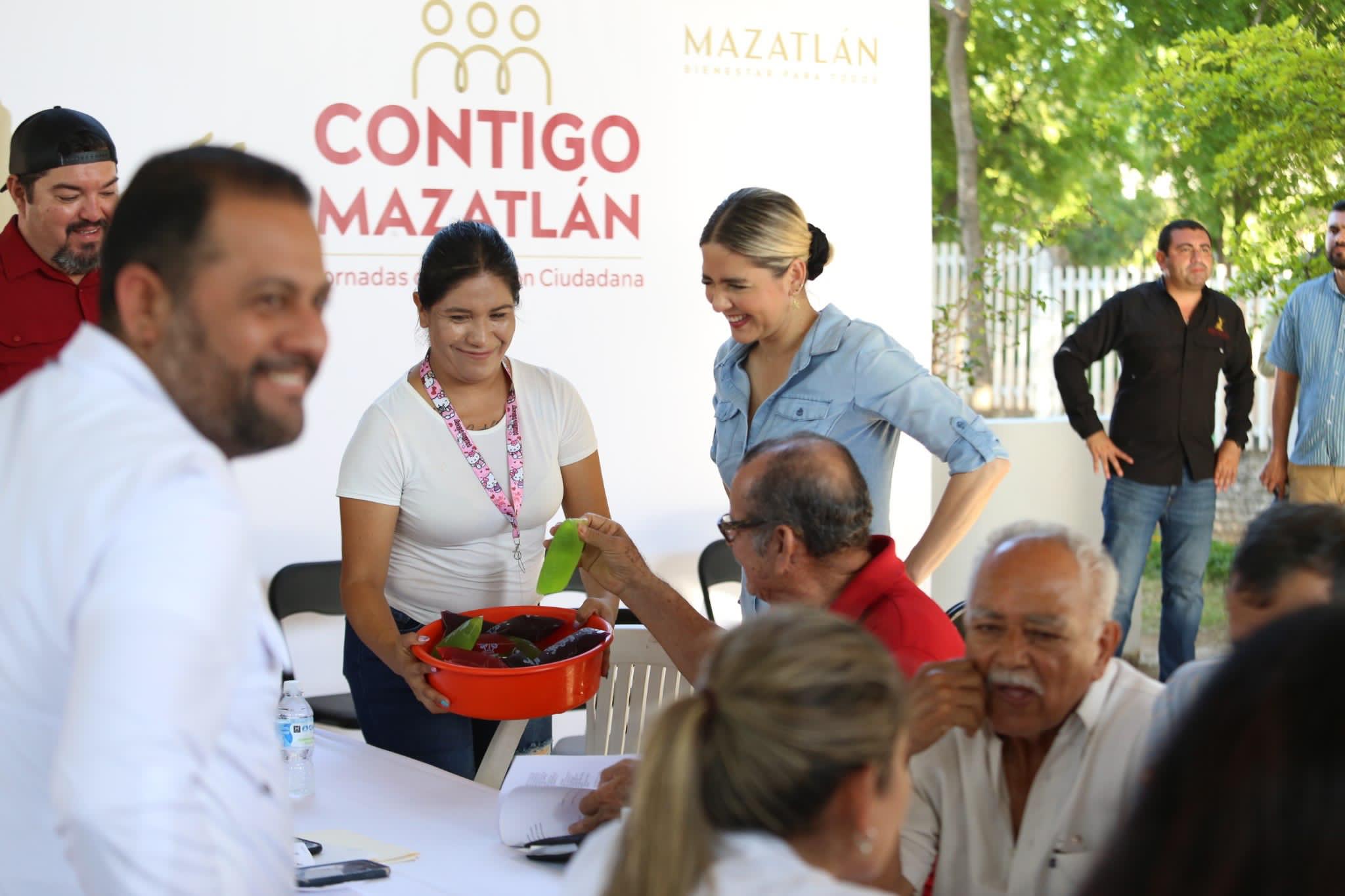 programa de atención ciudadana contigo mazatlan alcaldesa