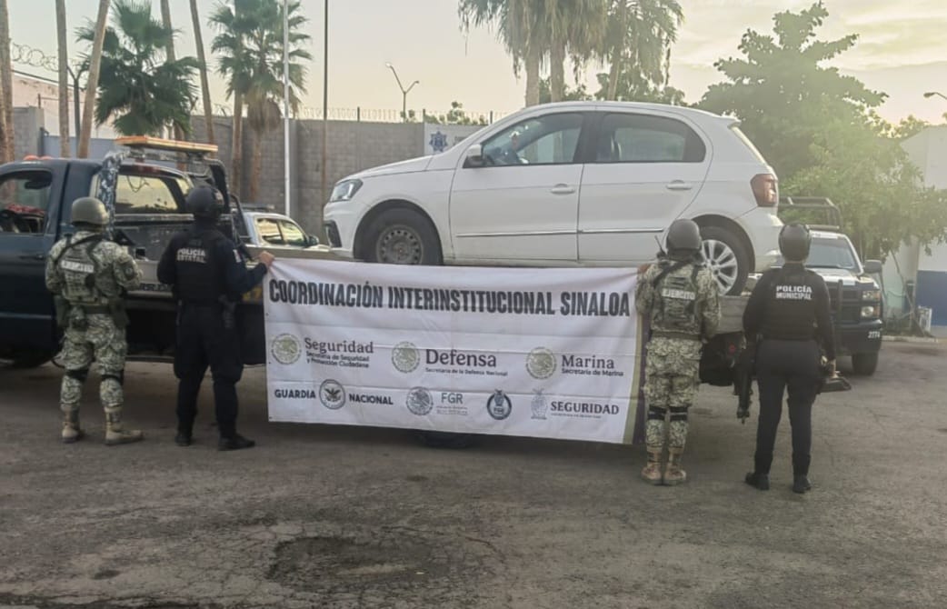 Recuperan autos robados en Culiacán y Navolato
