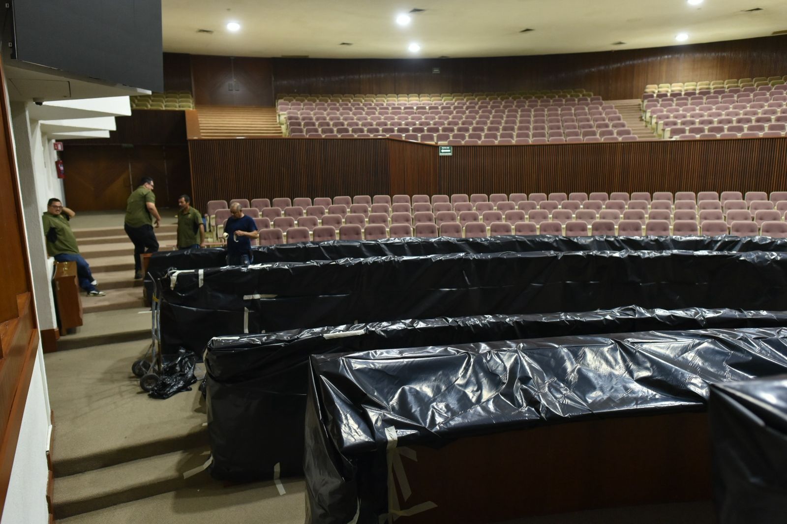 Inicia remodelación del pleno en el Congreso de Sinaloa
