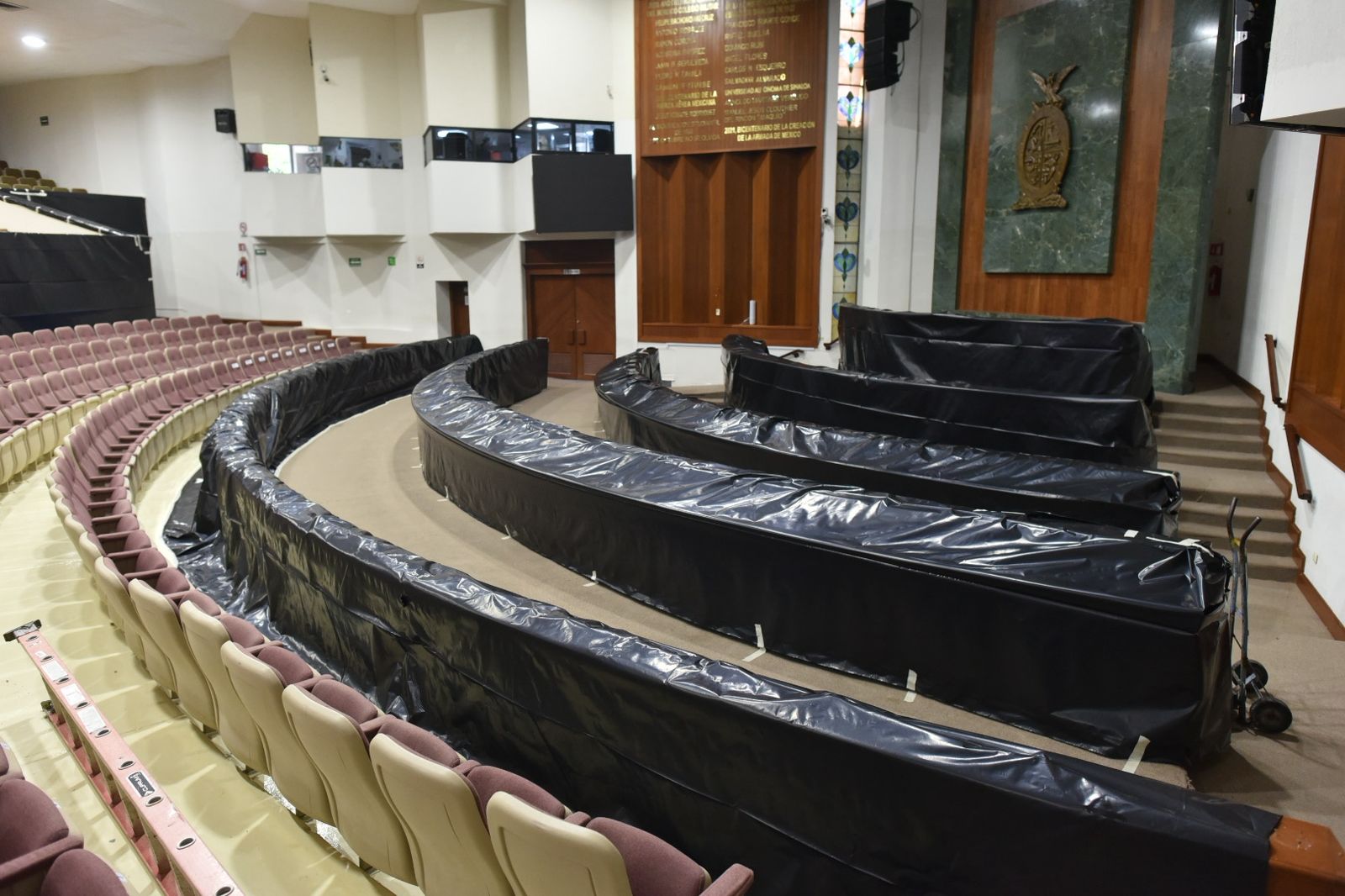 Inicia remodelación del pleno en el Congreso de Sinaloa