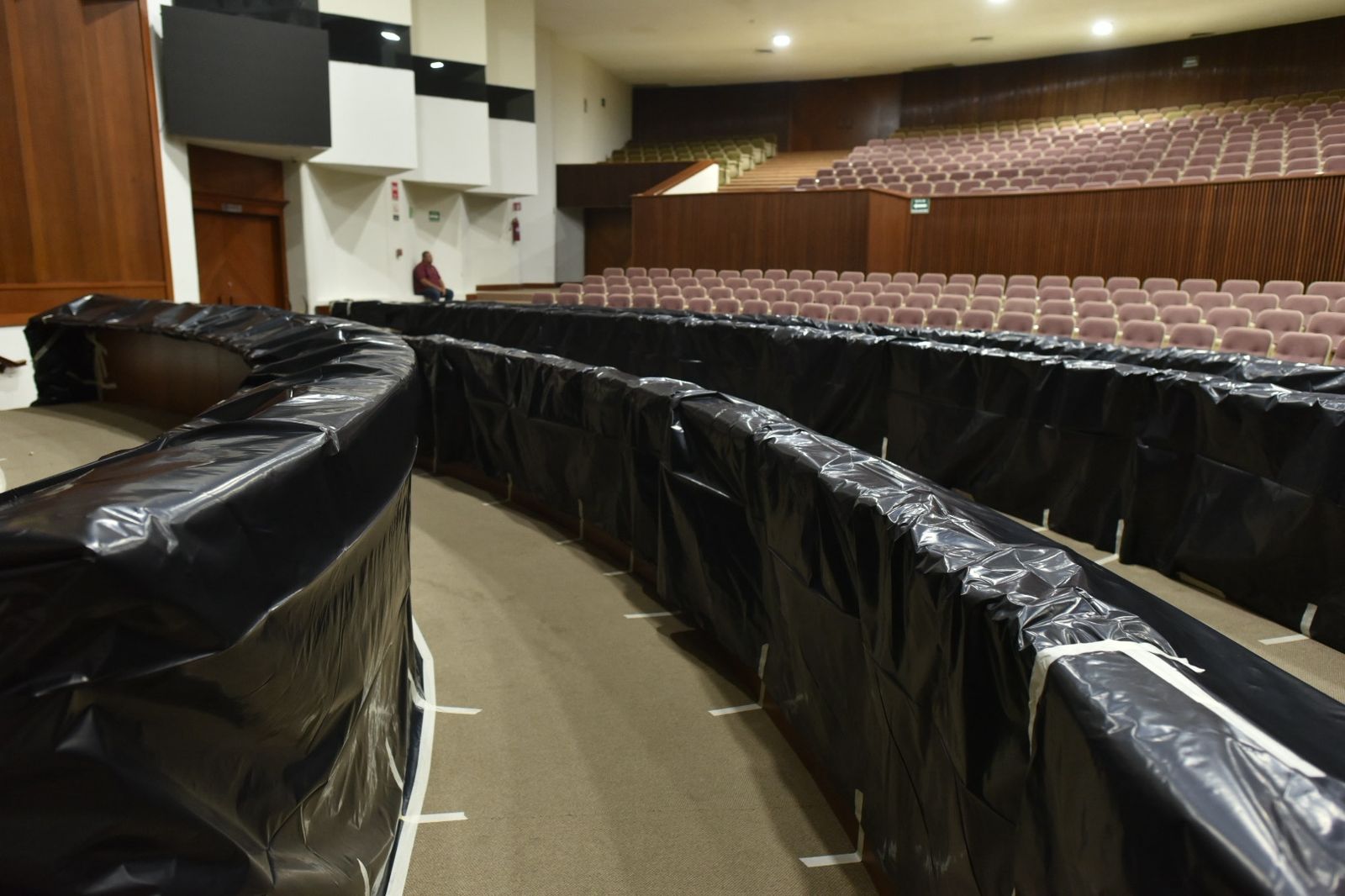 Inicia remodelación del pleno en el Congreso de Sinaloa