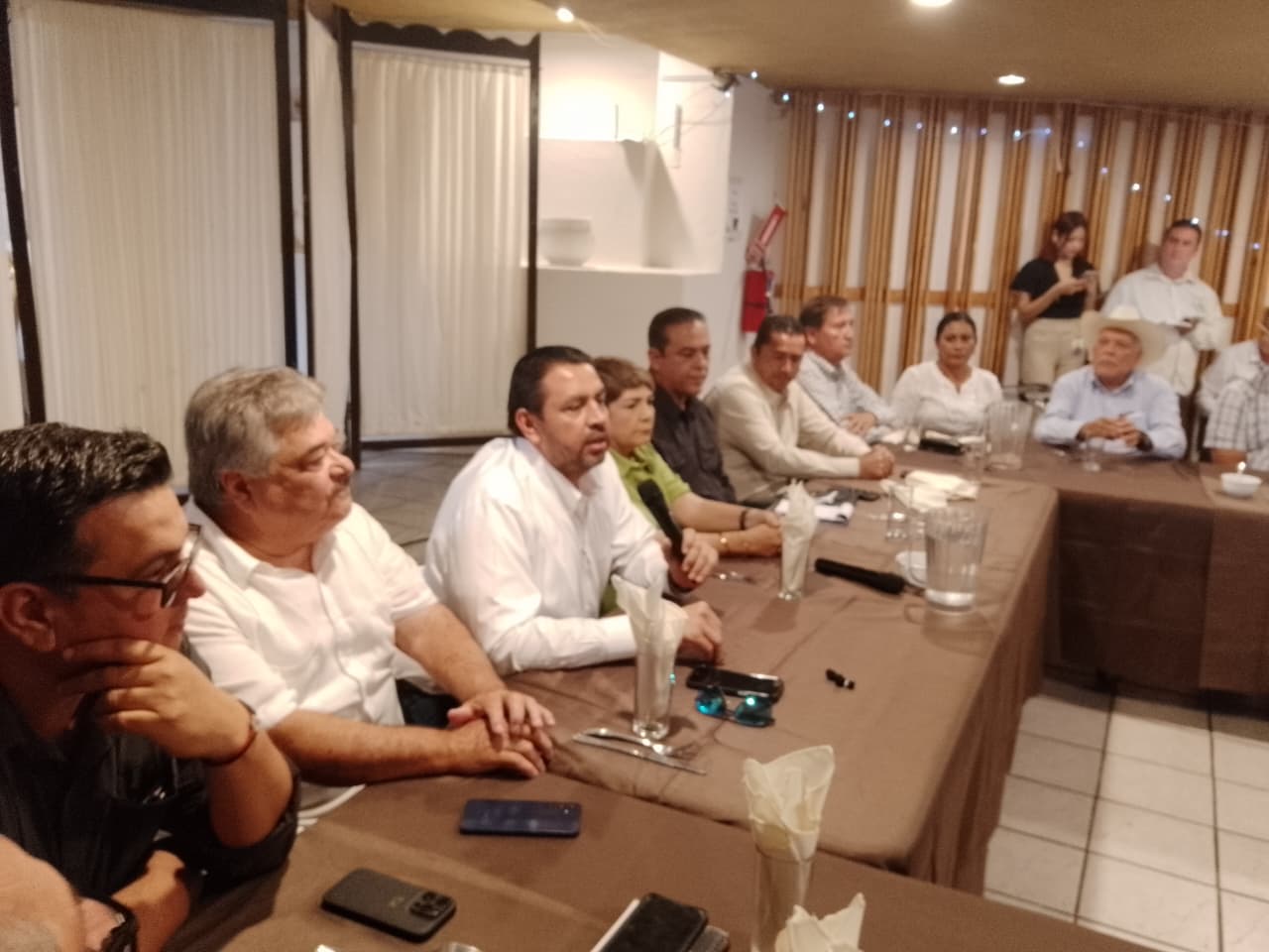 Reunión con secretario de agricultura de Sinaloa