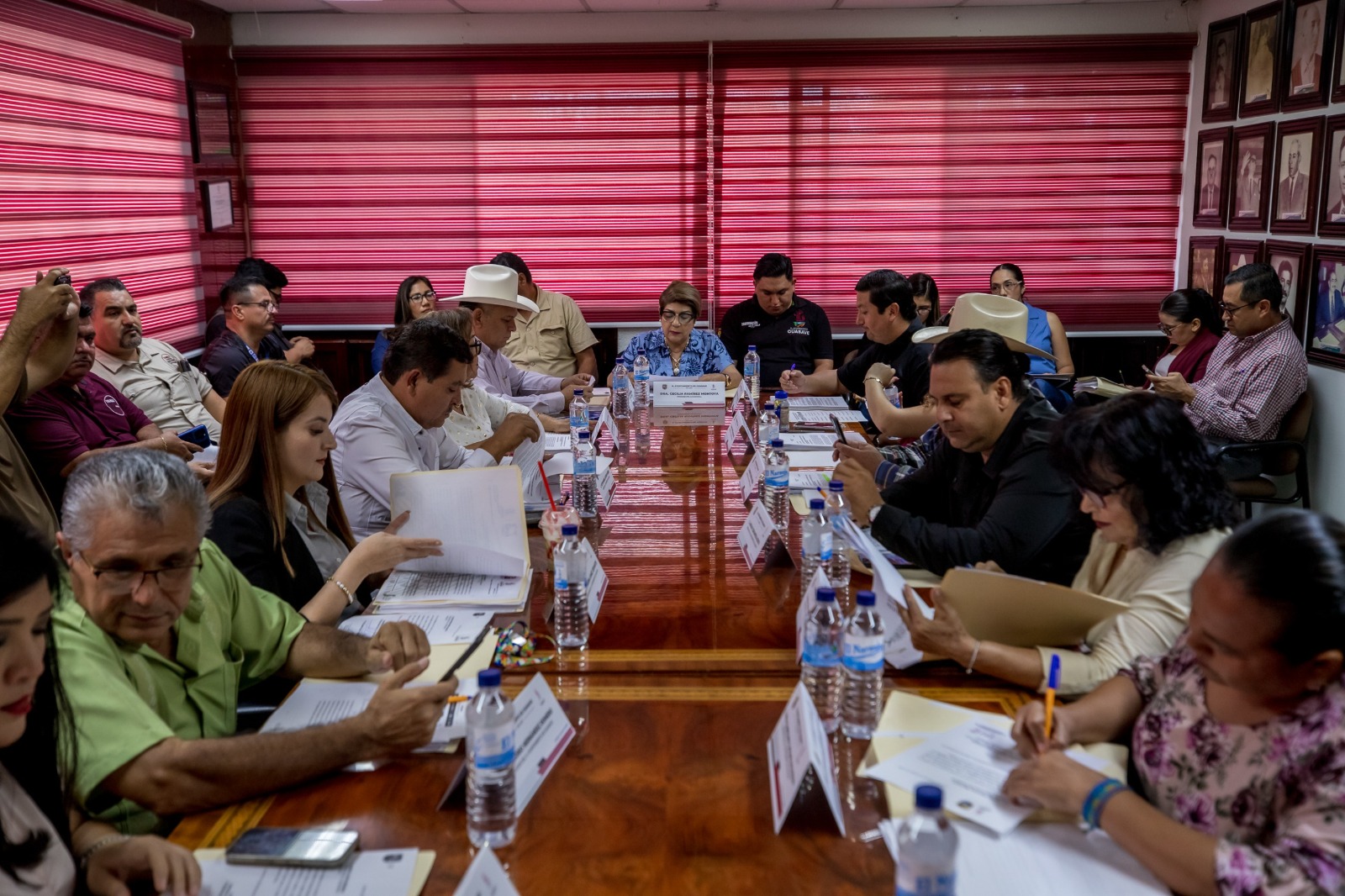Reunión en el cabildo