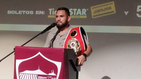 Confirman pelea del “Sugar” Núñez en Los Mochis; defenderá su título mundial ante Christopher Díaz