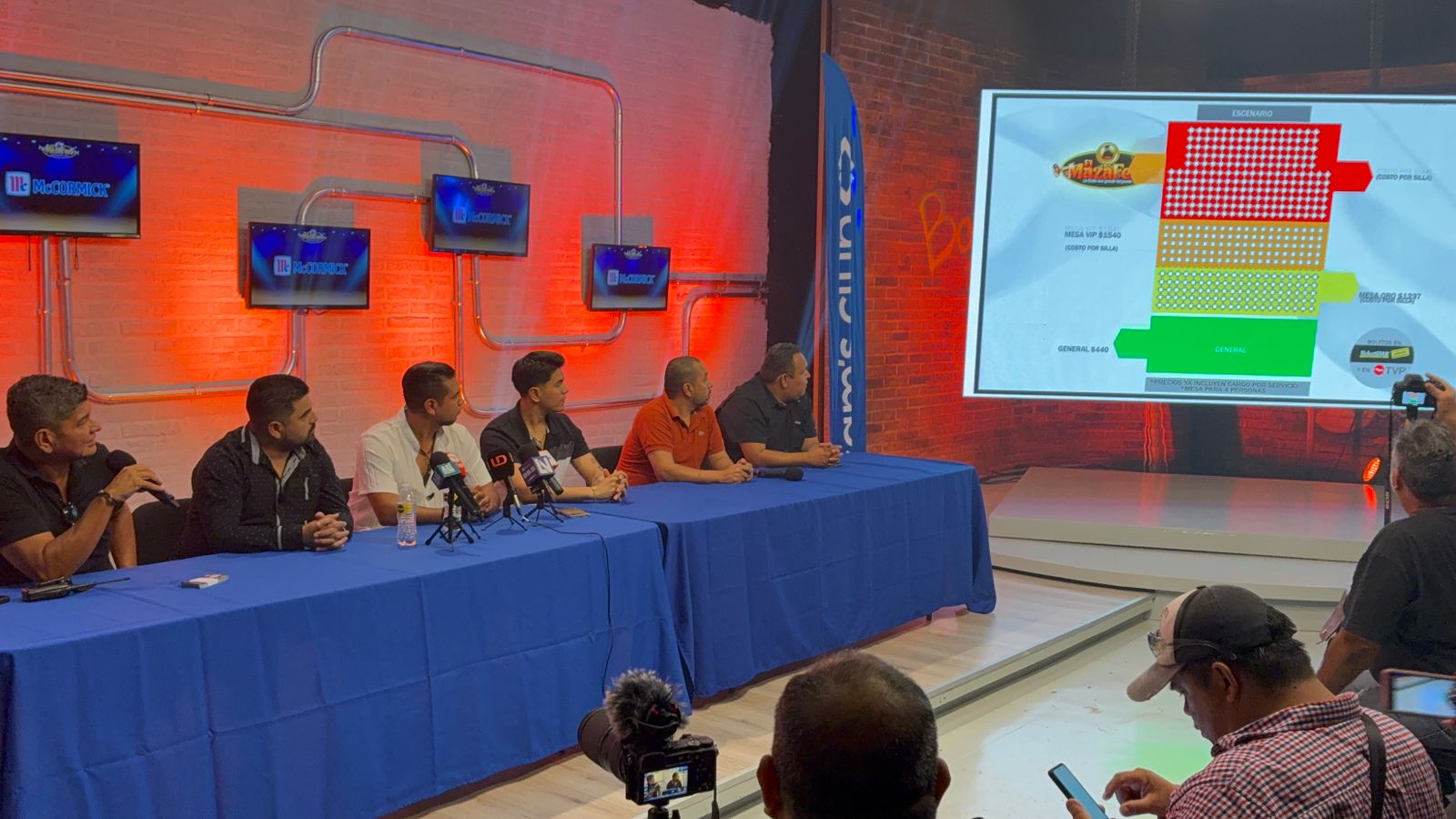 Rueda de prensa para el Maza Fest
