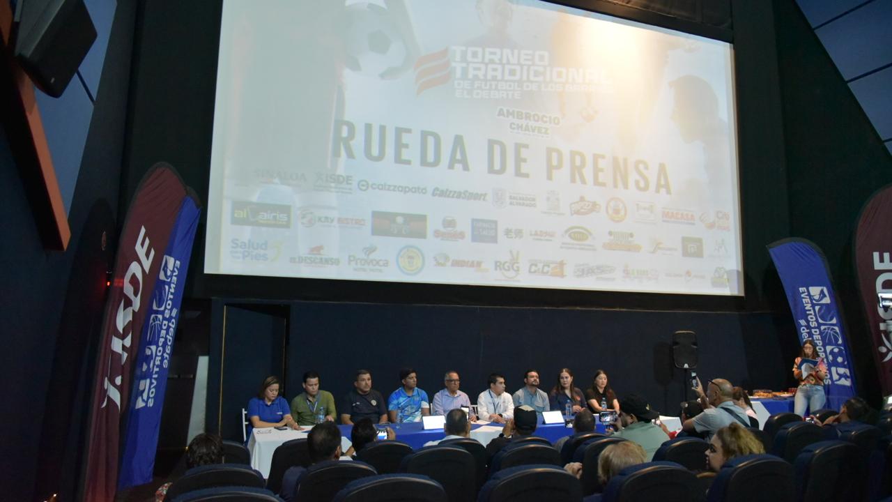 Rueda de prensa del torneo de futbol de Los Barrios de El Debate