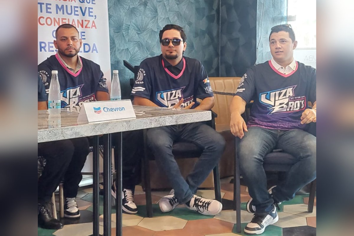 rueda de prensa Viza Bro’s presentan juego de beisbol con causa en Mochicahui