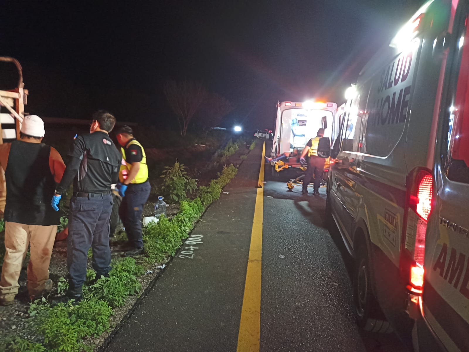Cinco lesionados deja accidente de trabajadores de Japama en Ahome