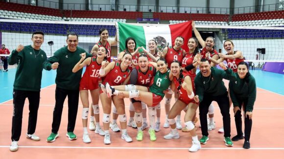 Sinaloense Andrea Félix avanza a 4tos de final en voleibol de Panamericanos Junior 2025