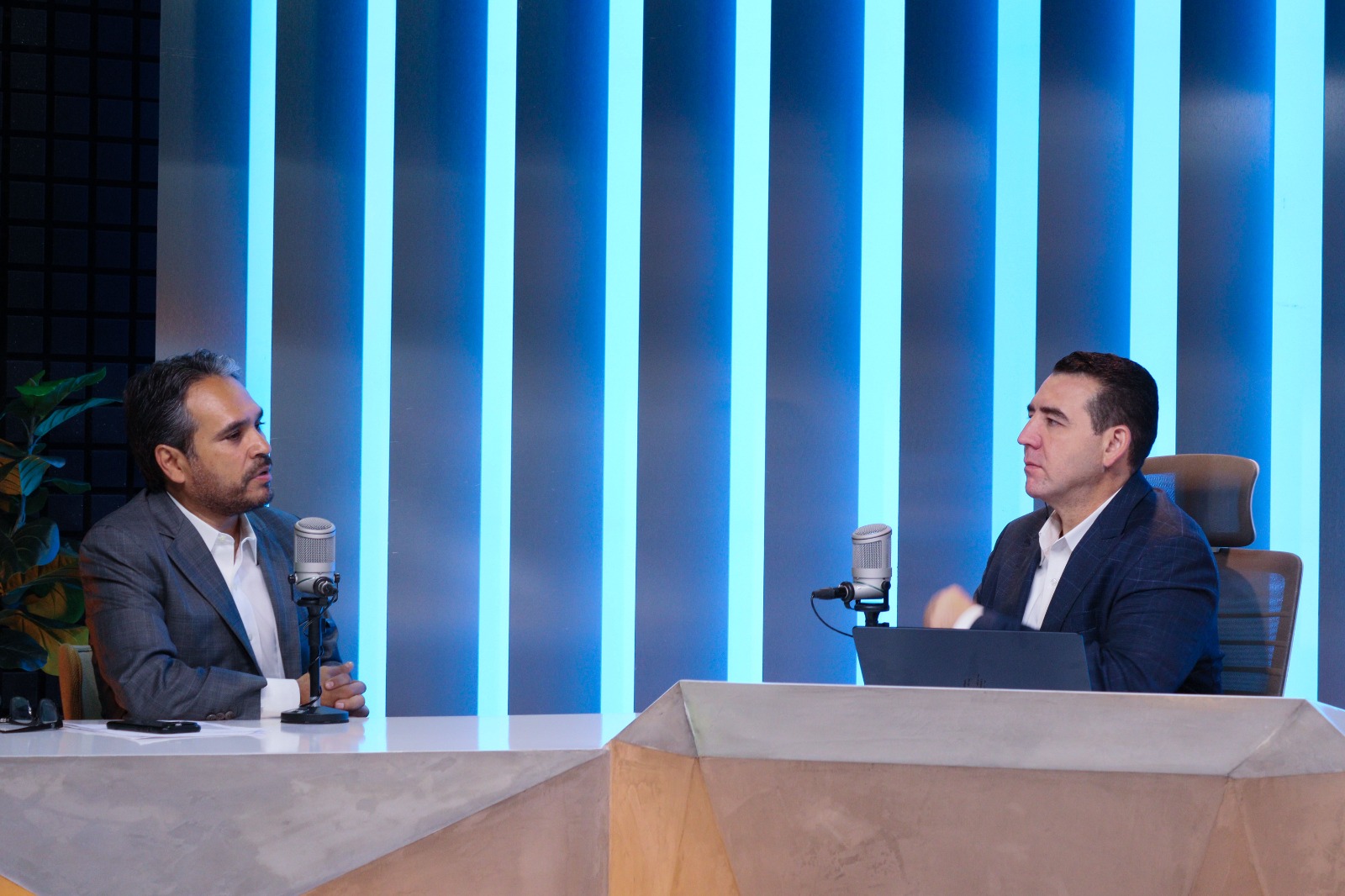 Sergio Mario Arredondo entrevistado en Los Noticieristas con Luis Alberto Díaz