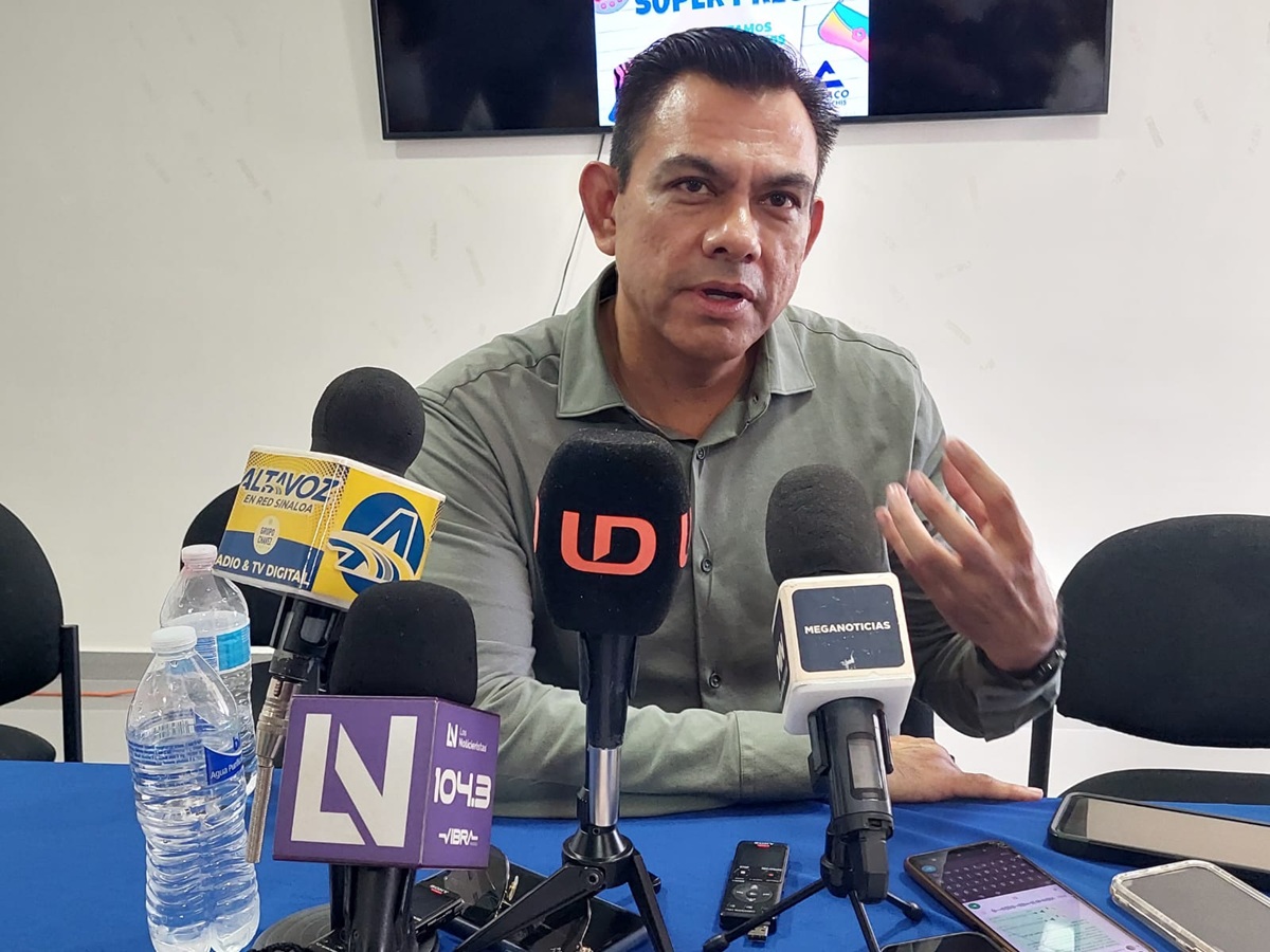 Simón Enrique Dorado Huitrón, presidente de Canaco Los Mochis