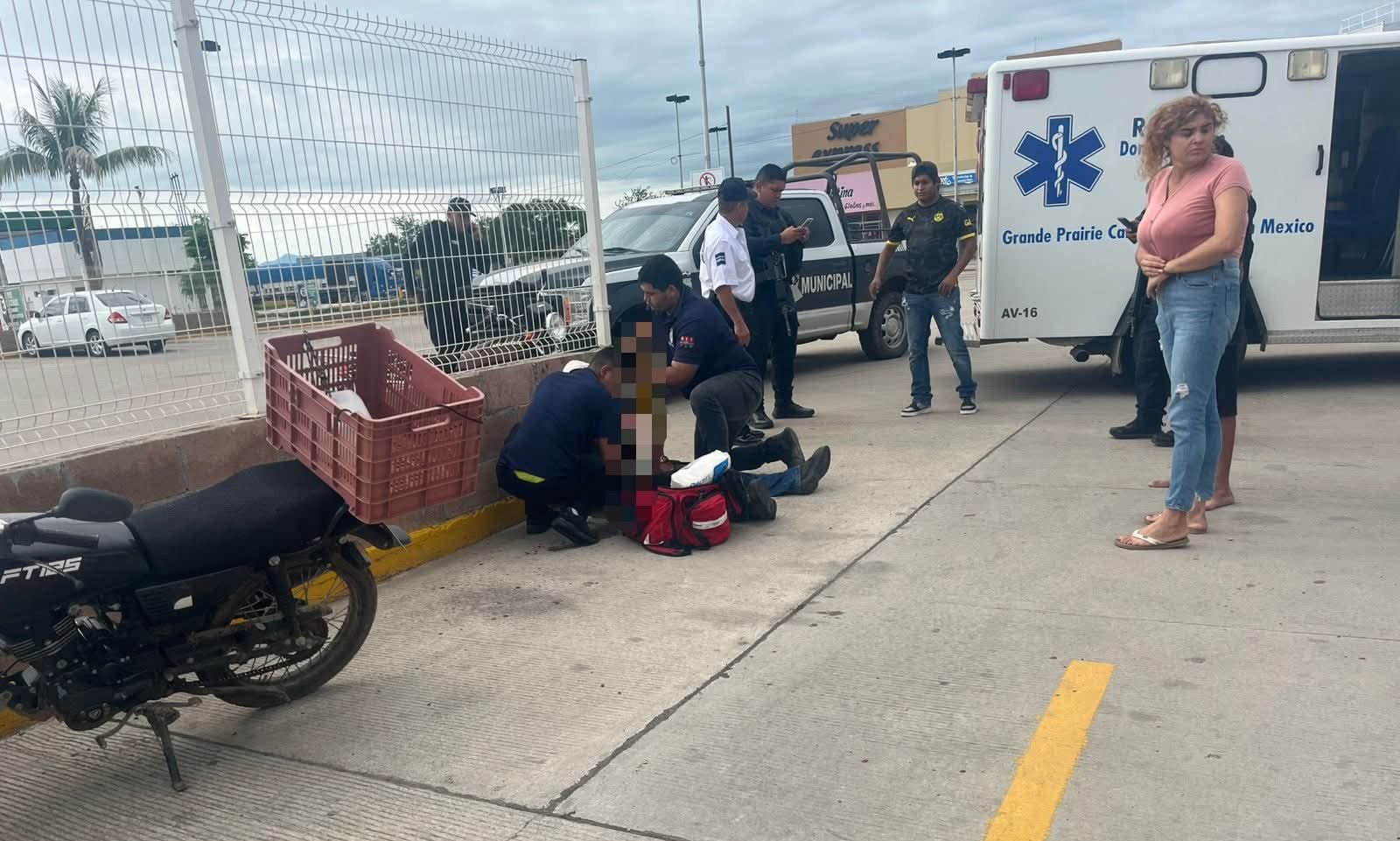 sujeto machetea a motociclista en villa union sin