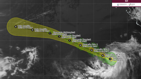 Tormenta tropical Gil se fortalece; se aleja de las costas nacionales